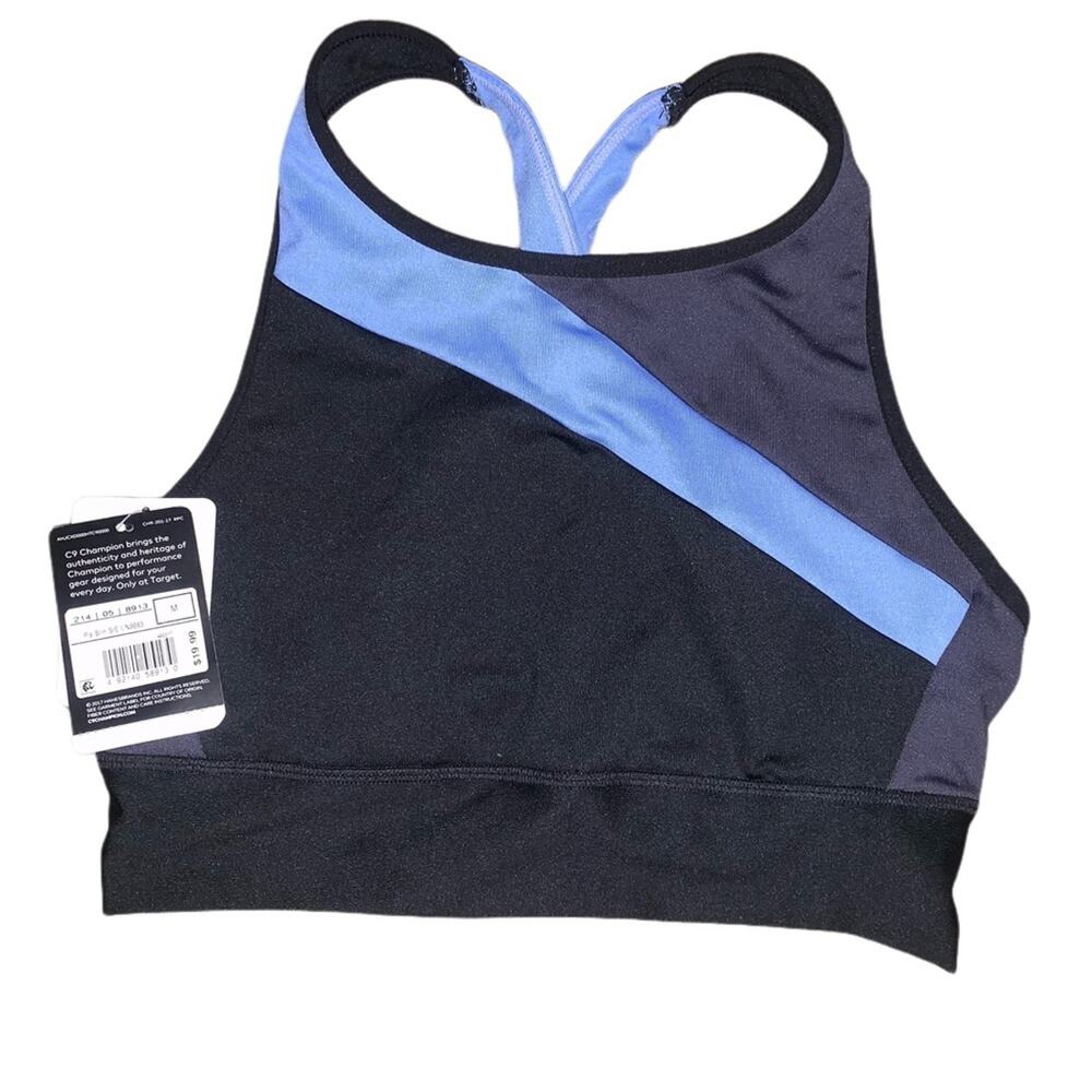 Champion N9683 Asymmetrical Wire Free Women's Sports Bra NWT